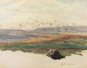 Frederic E.Church Mount Lebanon oil